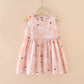 Princess Vest Skirt Girl Cotton Silk Dress Cotton Silk Western Style Summer Dress