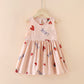 Princess Vest Skirt Girl Cotton Silk Dress Cotton Silk Western Style Summer Dress