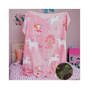 Glow in The Dark Blanket - Fairy Gifts for Toddler