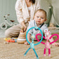 3 Pieces Telescopic Suction Cup Giraffe Toy