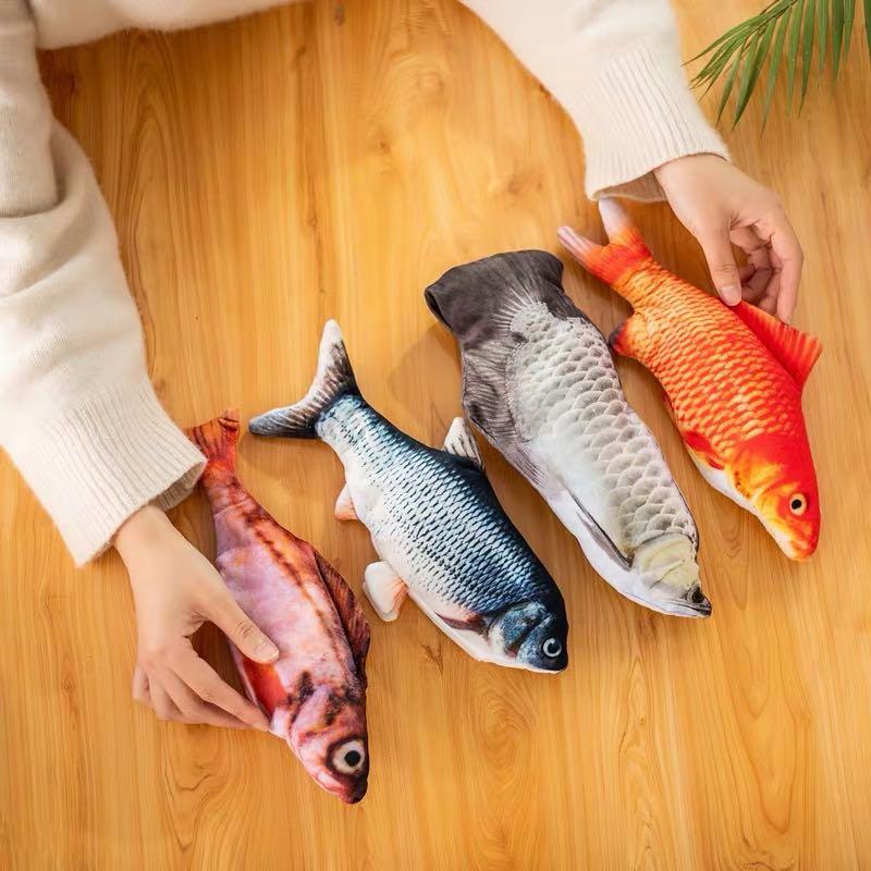 Flopping Fish Toy - For Pets