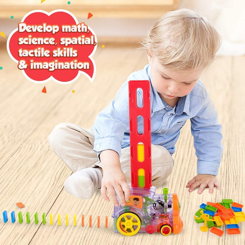 Domino Train Building Block Toy