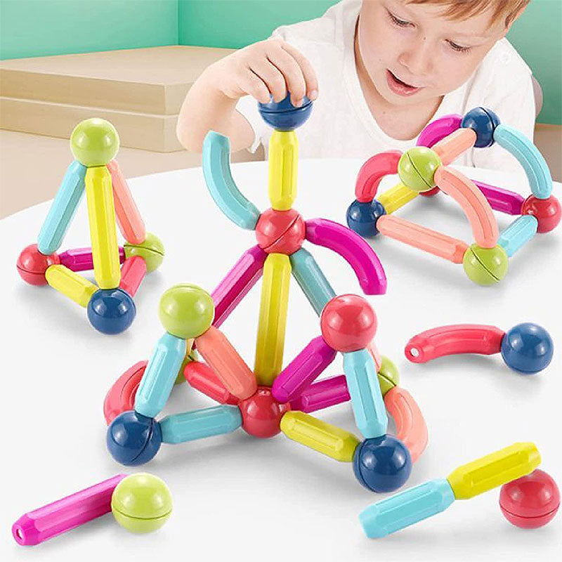 Magnetic Sticks Building Blocks Learning Toy