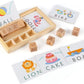 Wooden Blocks Spelling Game