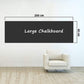 Customised Blackboard Wall Sticker Roll | FREE Chalks