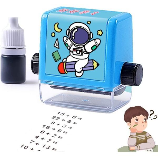 Stamps for Kids, Roller Design Teaching Stamp, Math Stamps Practice Tools