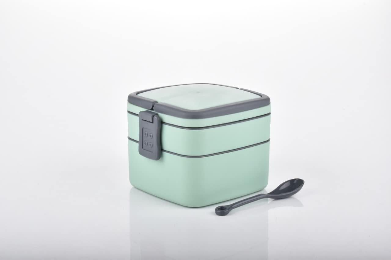 Double-Layer Airtight Square Lunch Box