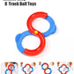 8 Shape Infinite Loop Interaction Balancing Track Toy