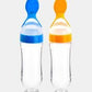 Silicone Feeding bottle with Spoon