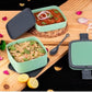 Double-Layer Airtight Square Lunch Box