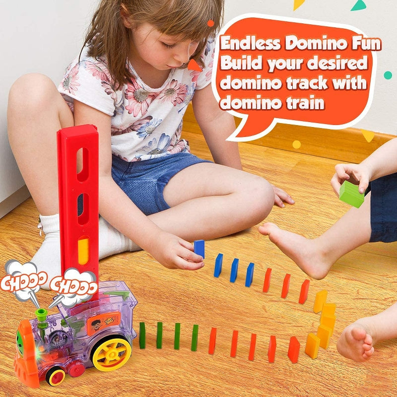 Domino Train Building Block Toy